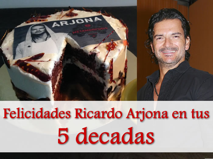 Ricardo Arjona el señor de las<strong> 5 decadas</strong> 